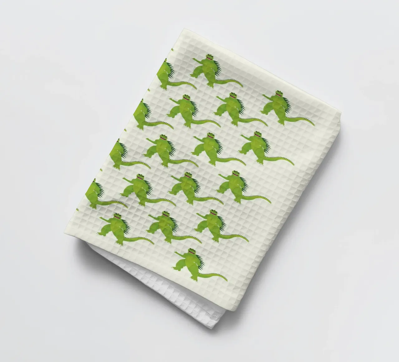 Godzilla Pattern #1 canovaccio da cucina da kathrinmay