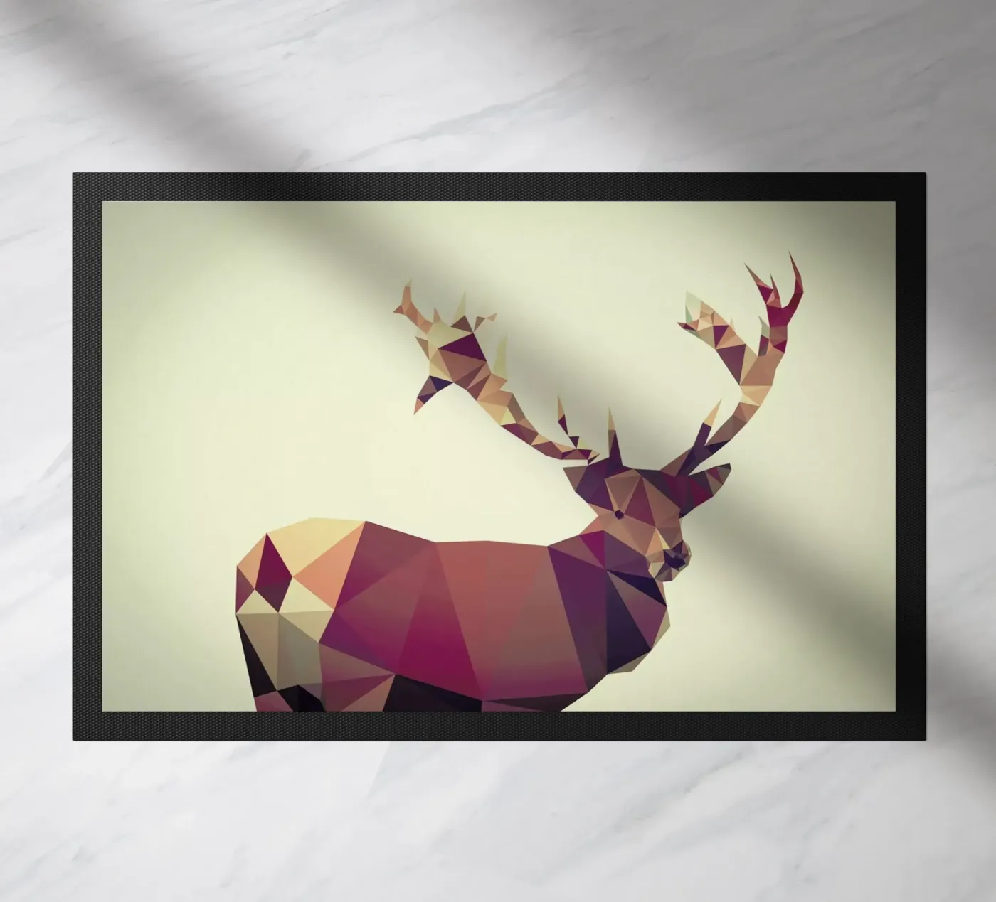 Cervus elaphus doormat by Matěj Kašpar Jirásek