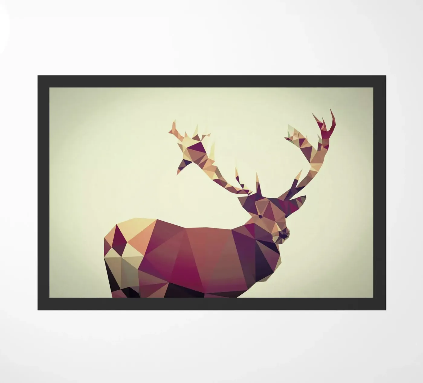 Cervus elaphus doormat by Matěj Kašpar Jirásek