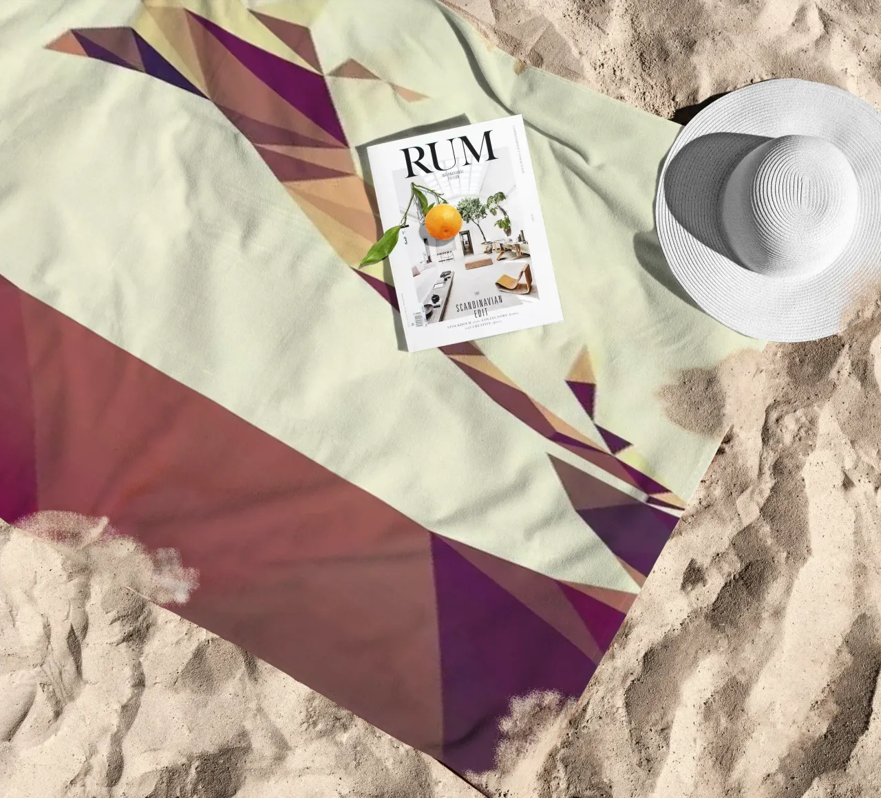 Cervus elaphus beach towel by Matěj Kašpar Jirásek