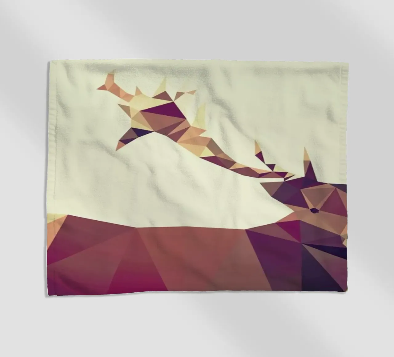 Cervus elaphus beach towel by Matěj Kašpar Jirásek