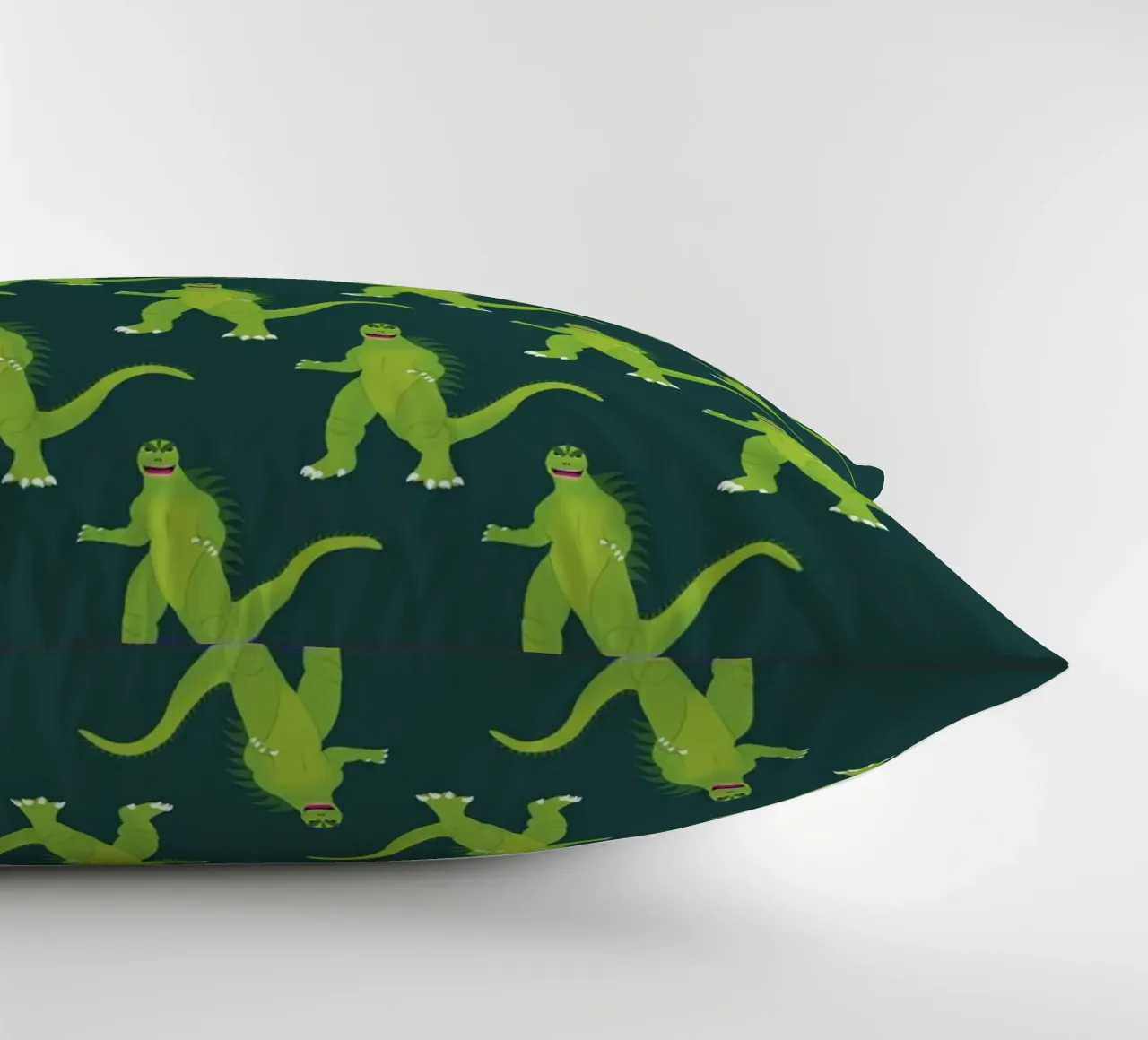 Godzilla Pattern #2 cuscino da kathrinmay