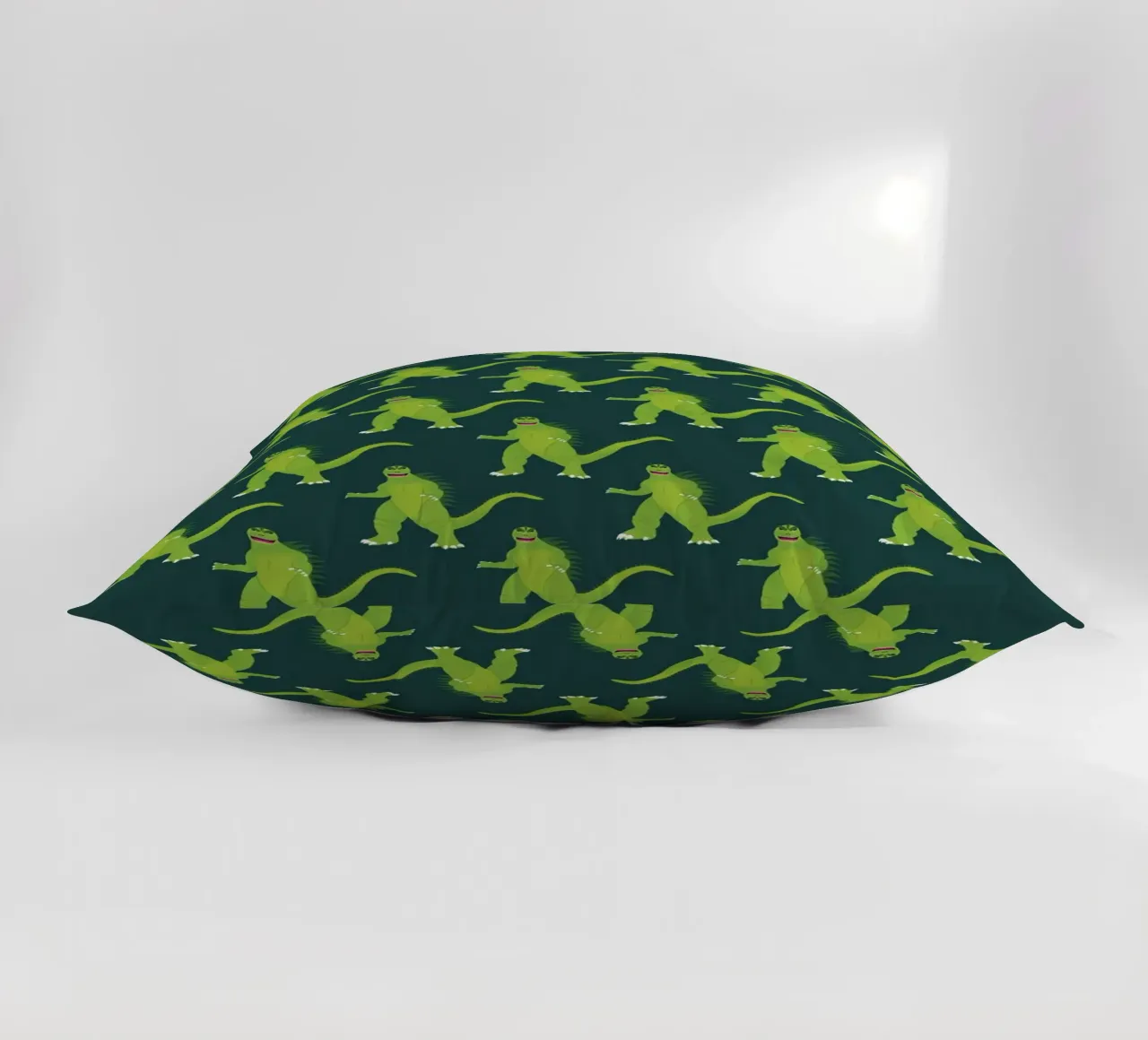 Godzilla Pattern #2 cuscino da kathrinmay