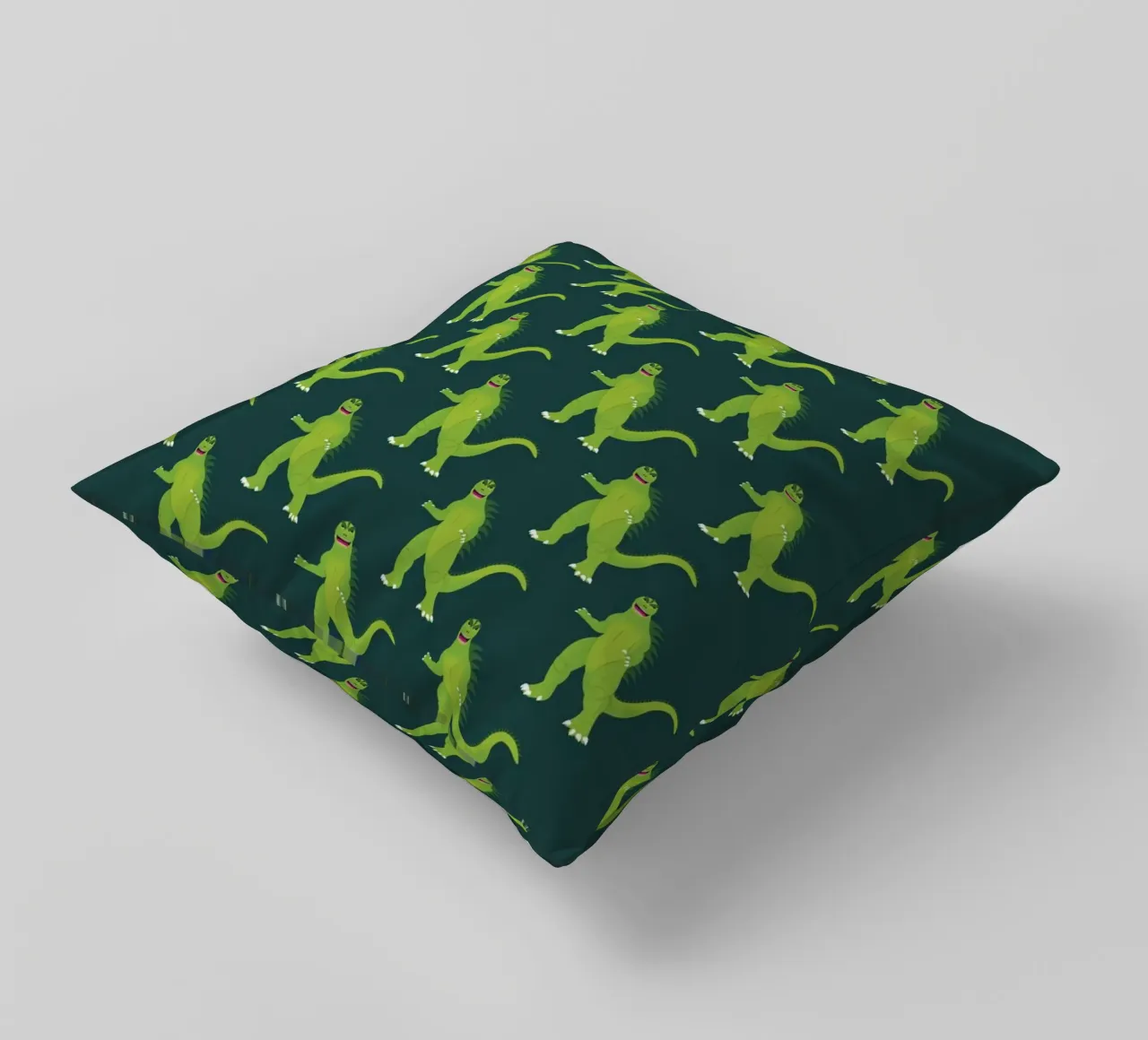 Godzilla Pattern #2 cuscino da kathrinmay