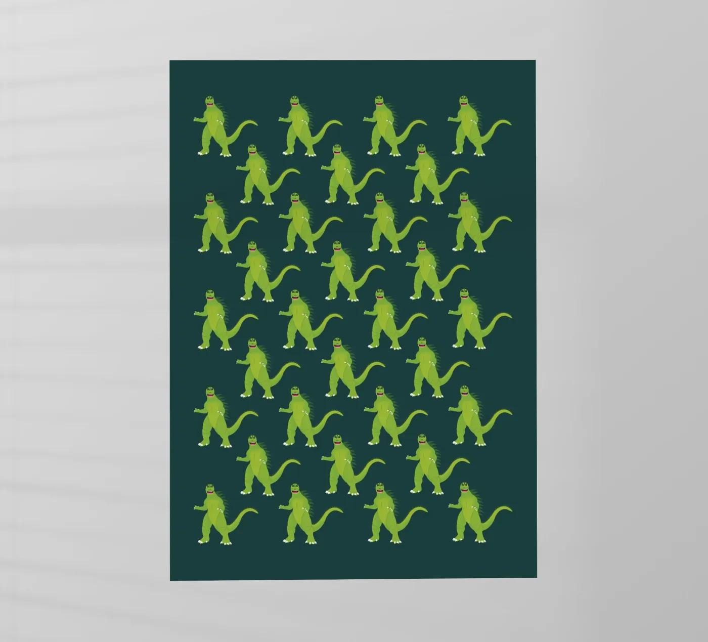 Godzilla Pattern #2 pellicola backlit da kathrinmay