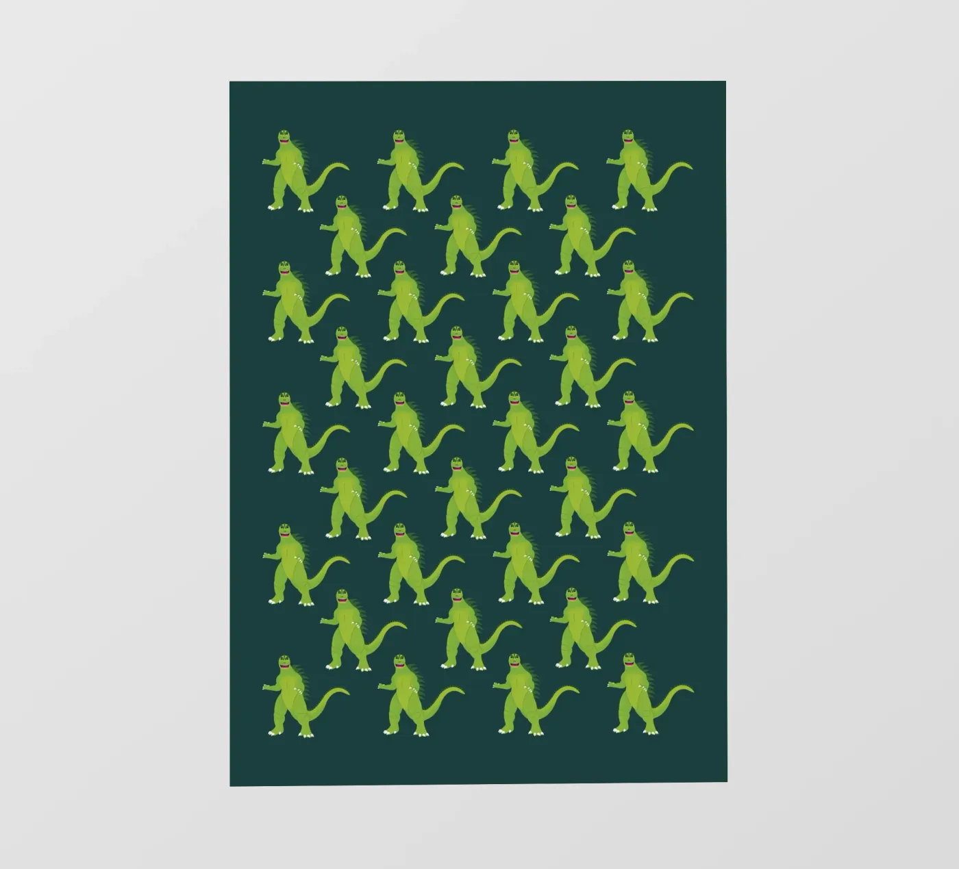 Godzilla Pattern #2 backlit folie van kathrinmay