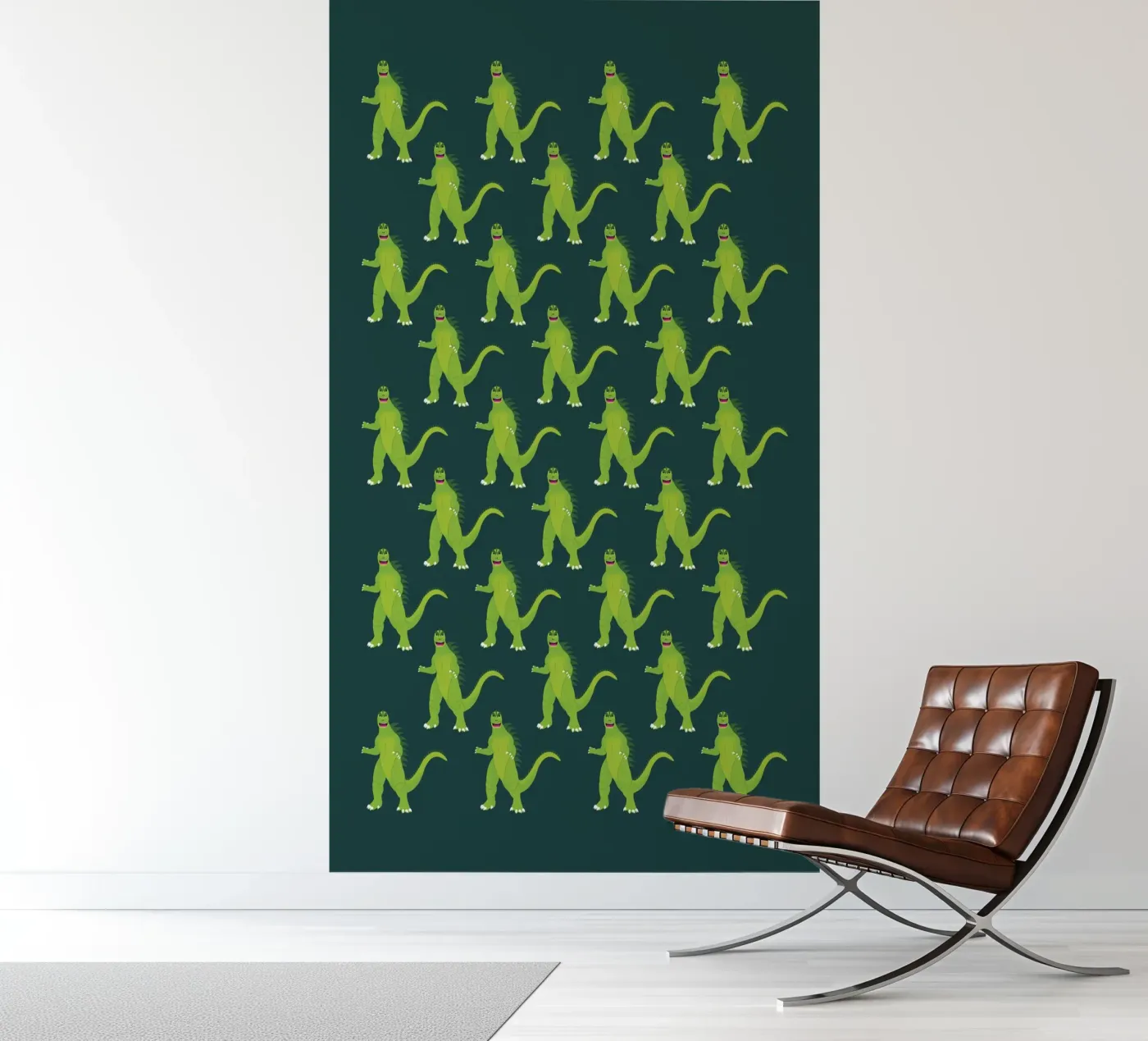 Godzilla Pattern #2 fotobehang van kathrinmay
