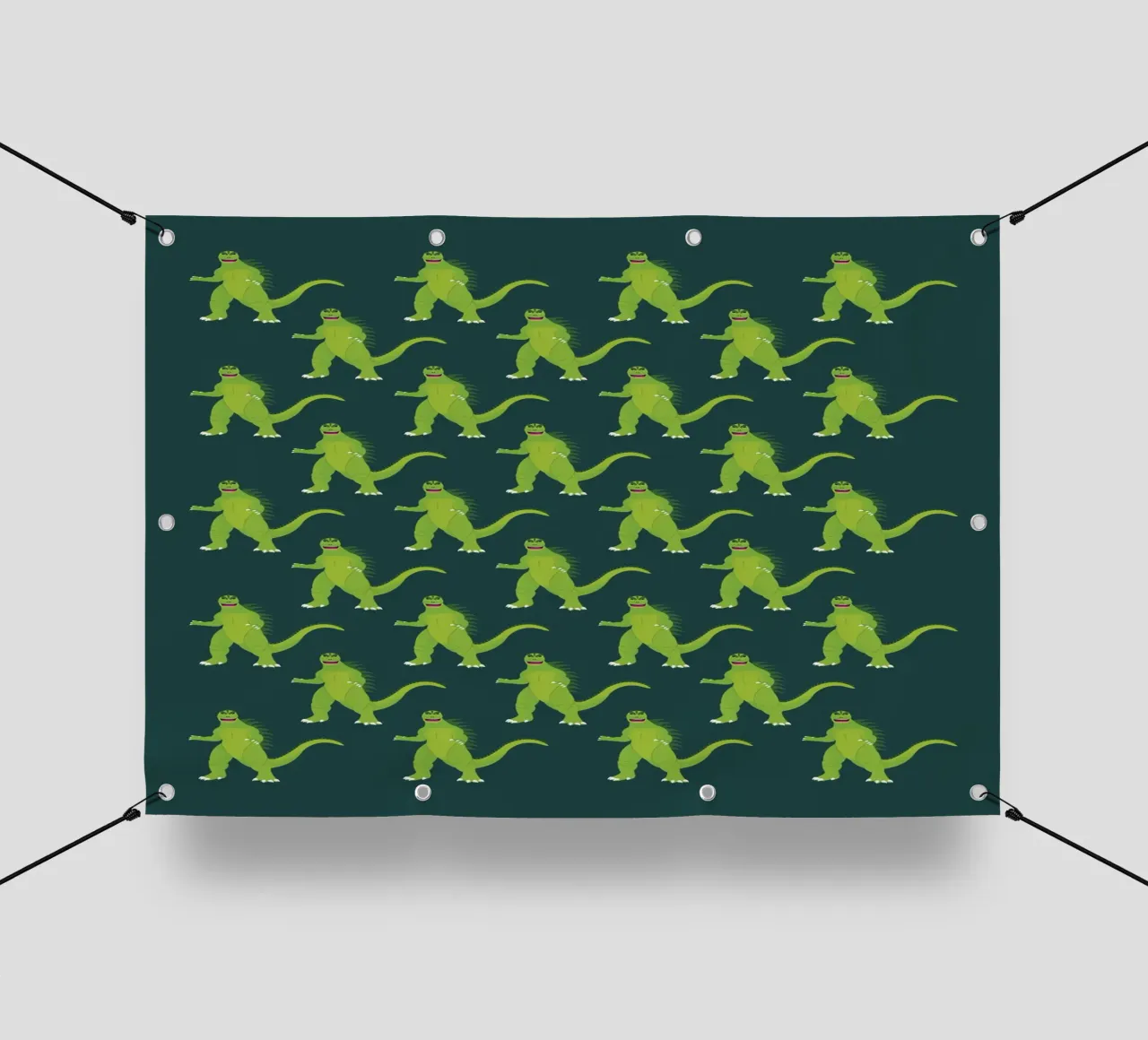 Godzilla Pattern #2 telo in pvc da kathrinmay