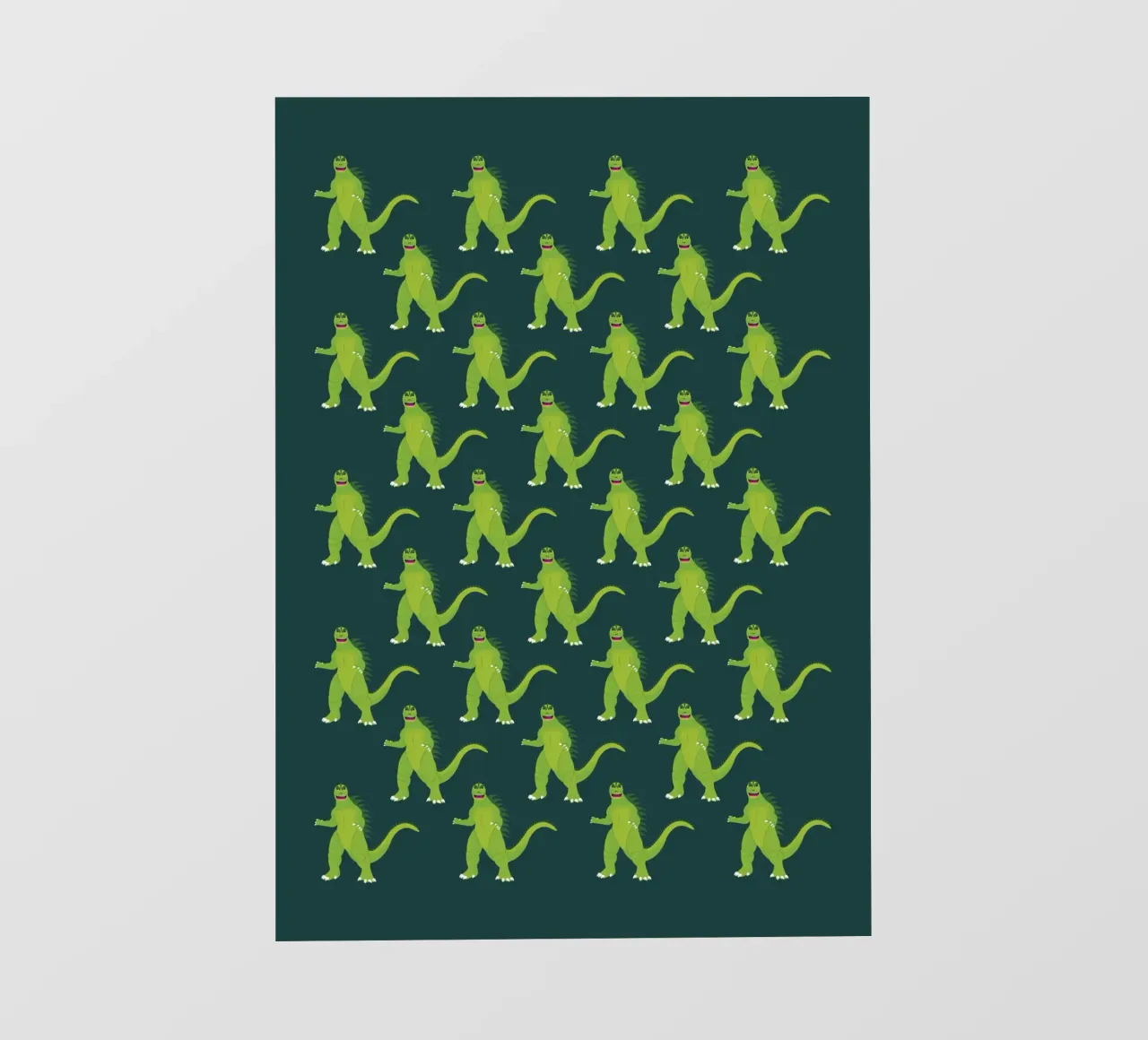 Godzilla Pattern #2 telo in pvc da kathrinmay