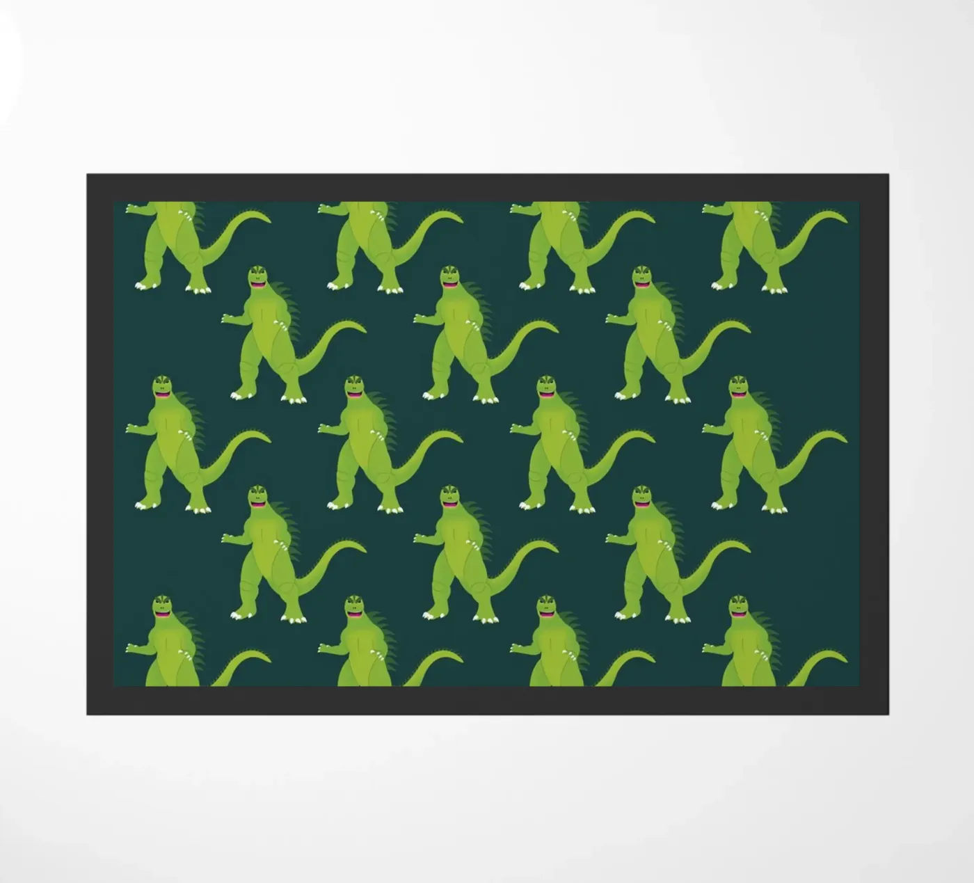 Godzilla Pattern #2 deurmat van kathrinmay