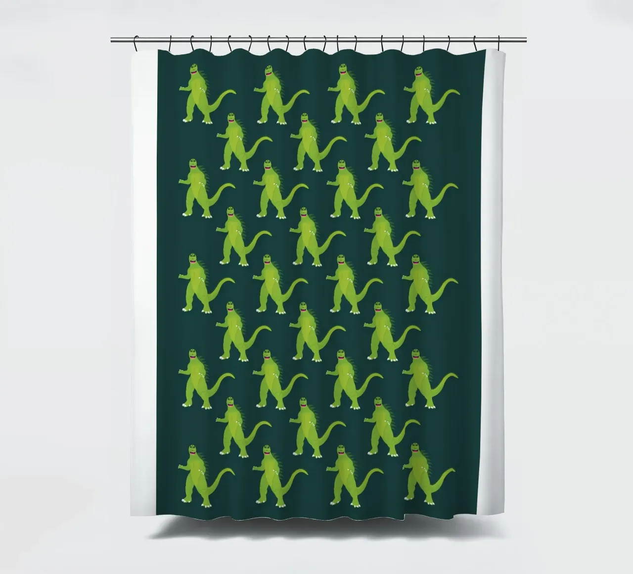 Godzilla Pattern #2 tenda da doccia da kathrinmay