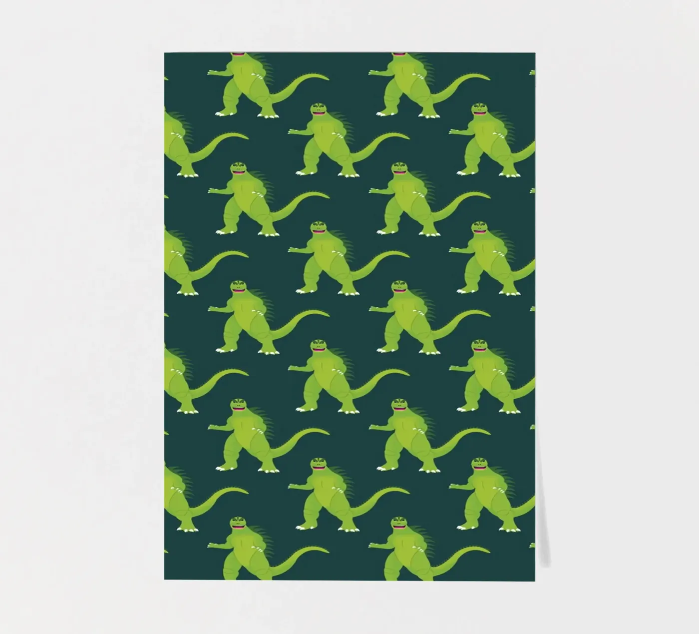 Godzilla Pattern #2 Stickerbogen von kathrinmay