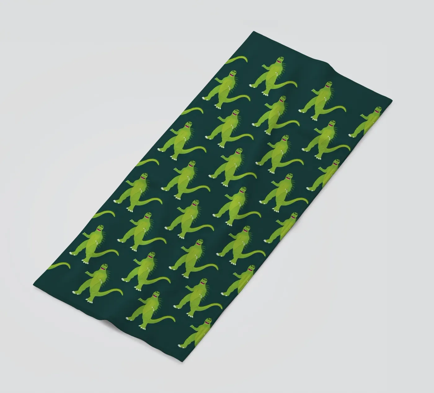 Godzilla Pattern #2 beach towel by kathrinmay