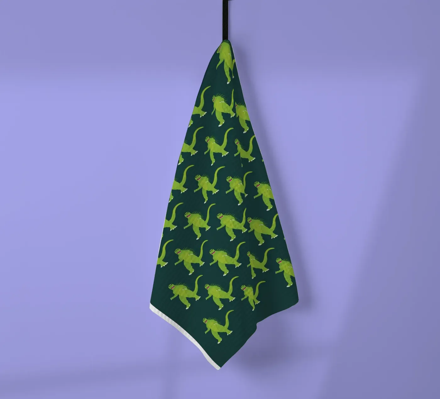 Godzilla Pattern #2 torchon de kathrinmay