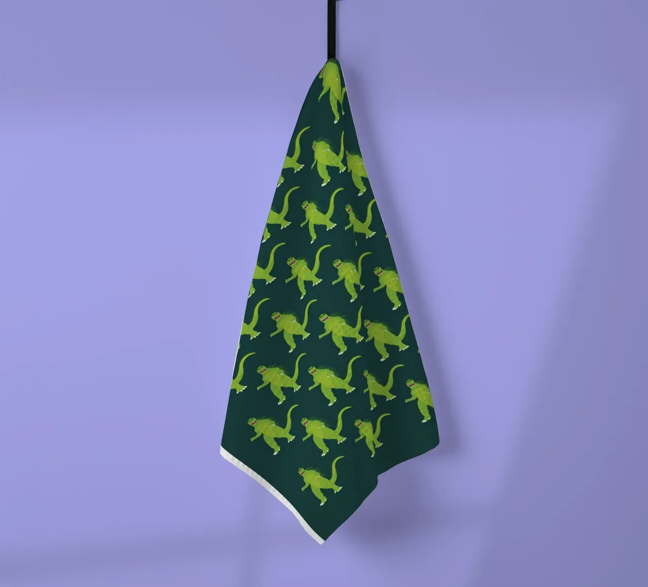 Godzilla Pattern #2 canovaccio da cucina da kathrinmay