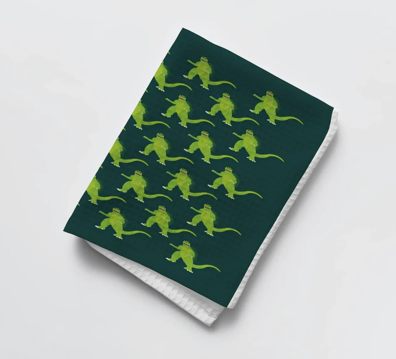 Godzilla Pattern #2 canovaccio da cucina da kathrinmay
