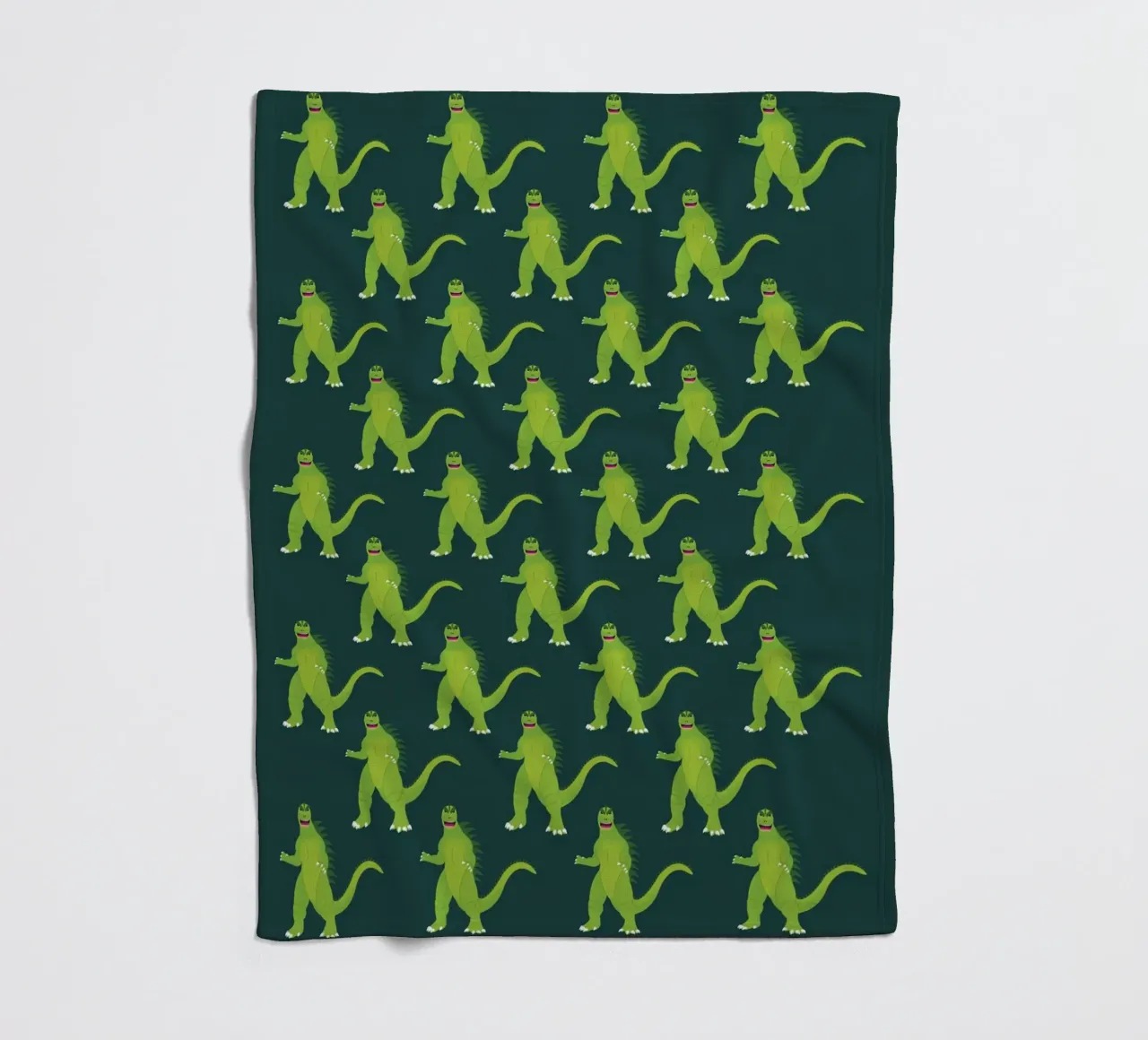 Godzilla Pattern #2 coperta in pile da kathrinmay