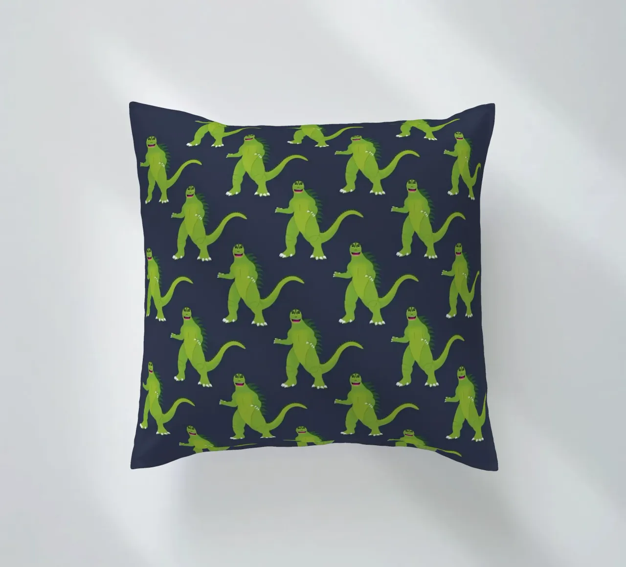 Godzilla Pattern #3 cuscino da kathrinmay