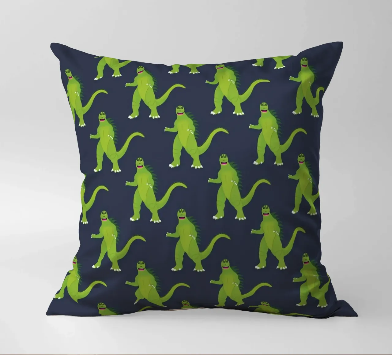 Godzilla Pattern #3 cuscino da kathrinmay