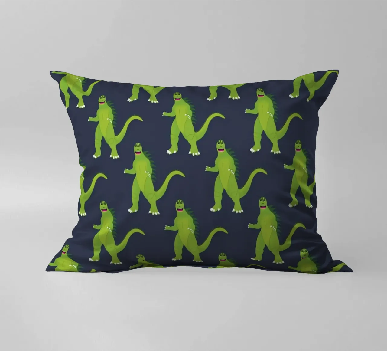 Godzilla Pattern #3 cuscino da kathrinmay