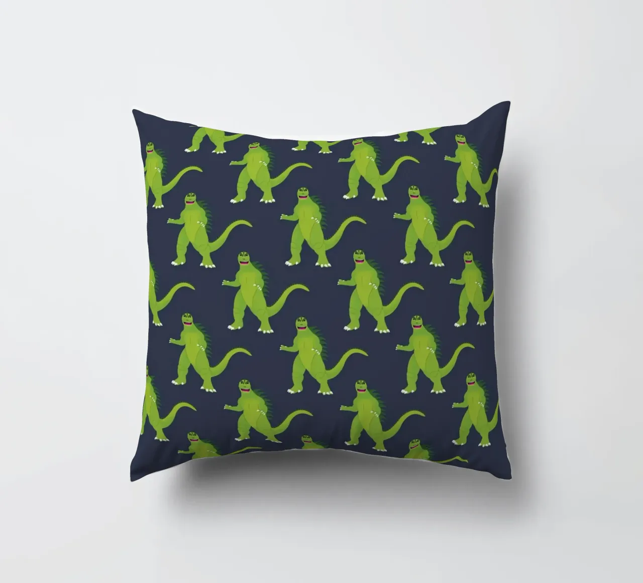 Godzilla Pattern #3 cuscino da kathrinmay