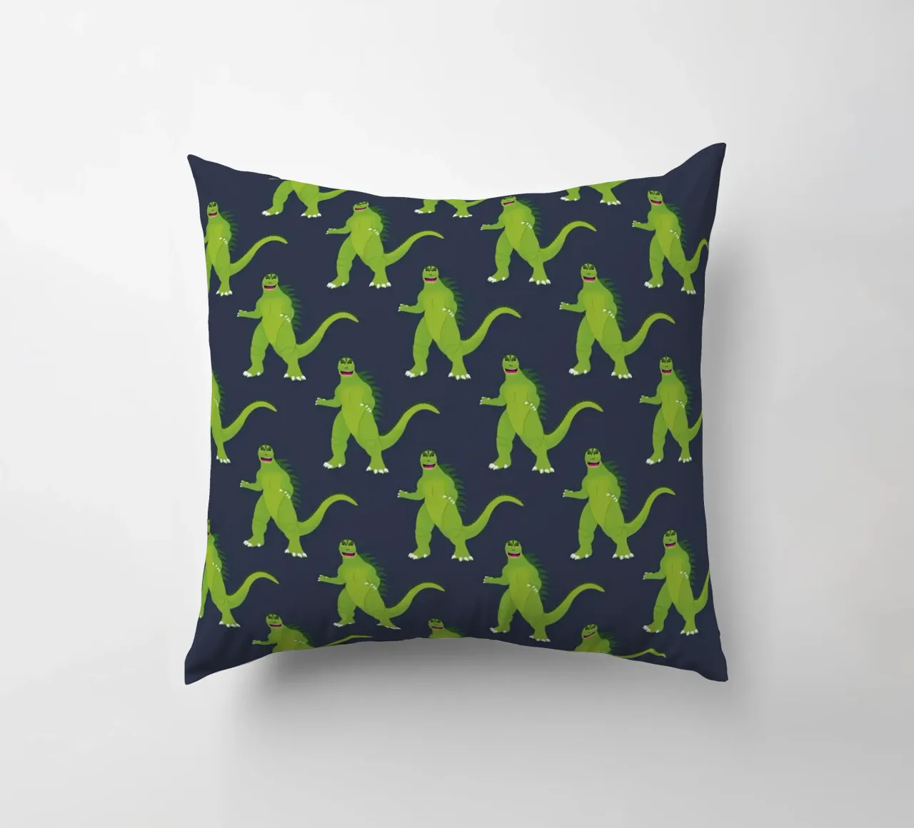 Godzilla Pattern #3 cuscino da kathrinmay