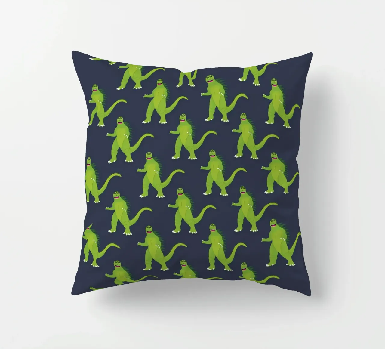 Godzilla Pattern #3 cuscino da kathrinmay