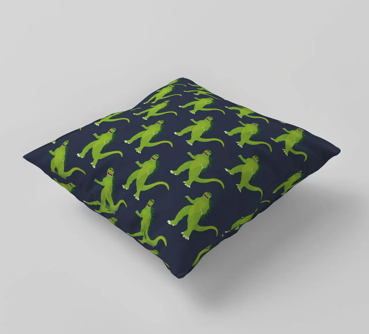 Godzilla Pattern #3 cuscino da kathrinmay
