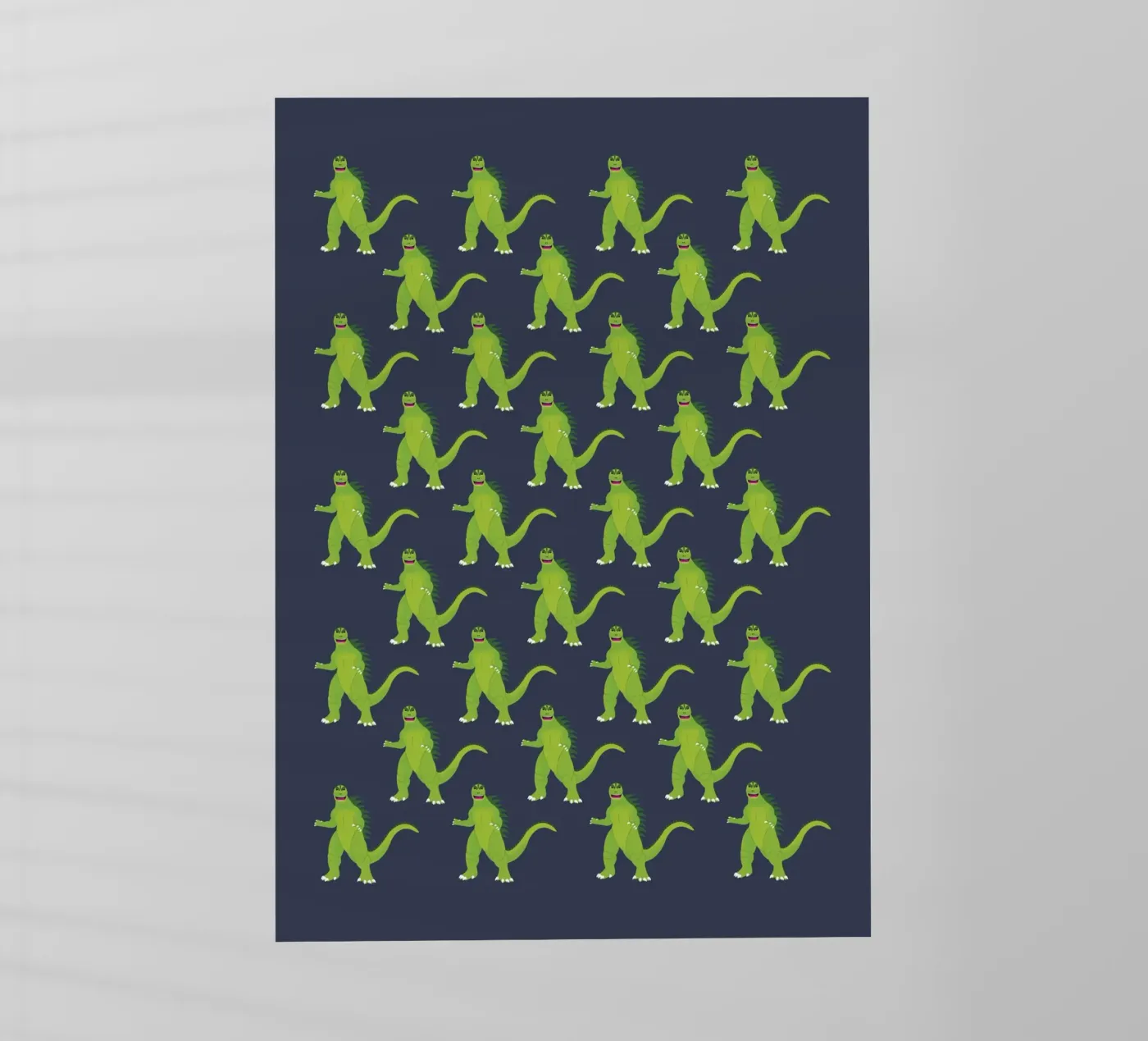 Godzilla Pattern #3 backlit folie van kathrinmay