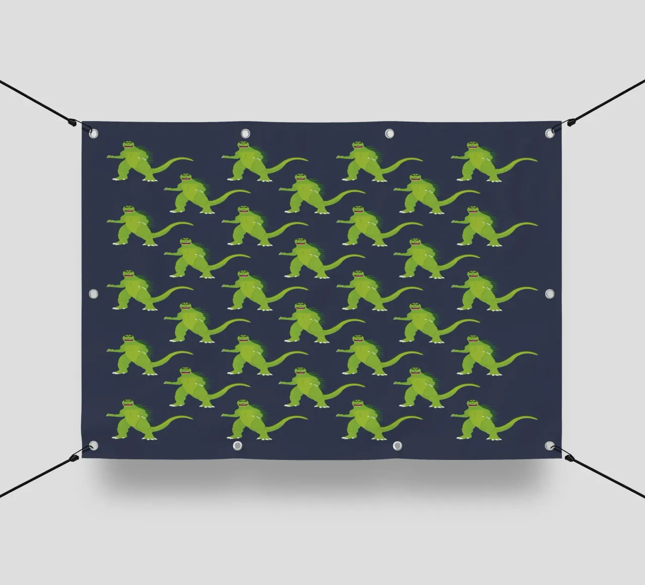 Godzilla Pattern #3 telo in pvc da kathrinmay