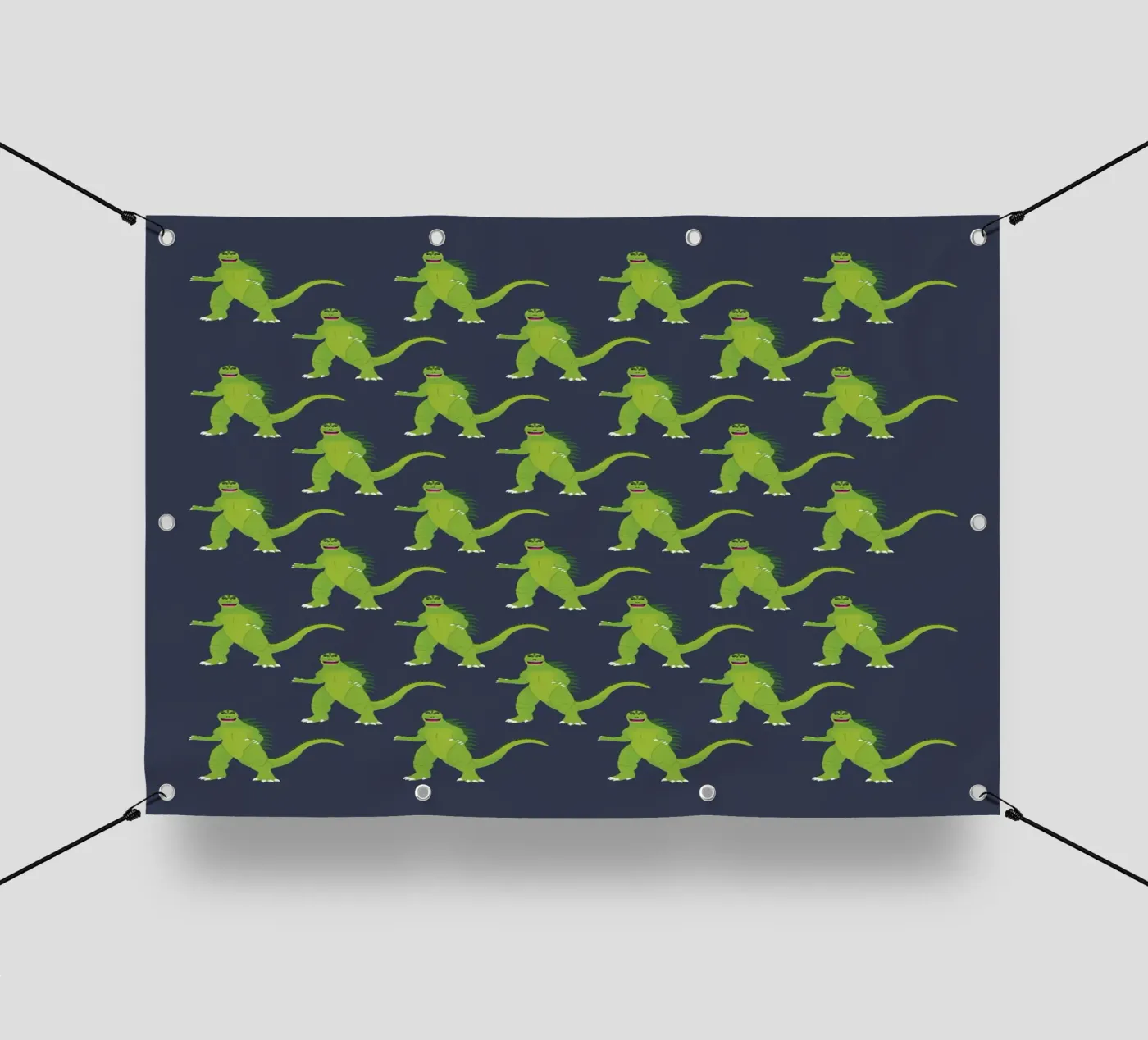 Godzilla Pattern #3 telo in pvc da kathrinmay