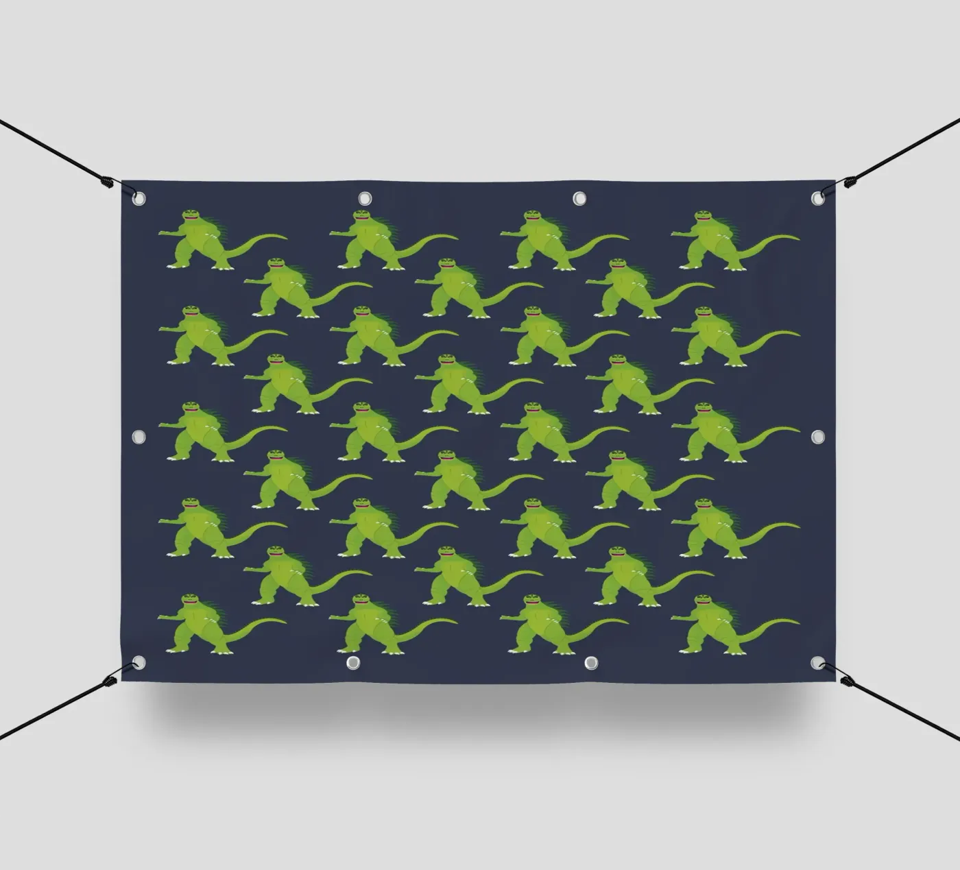 Godzilla Pattern #3 pvc cover by kathrinmay