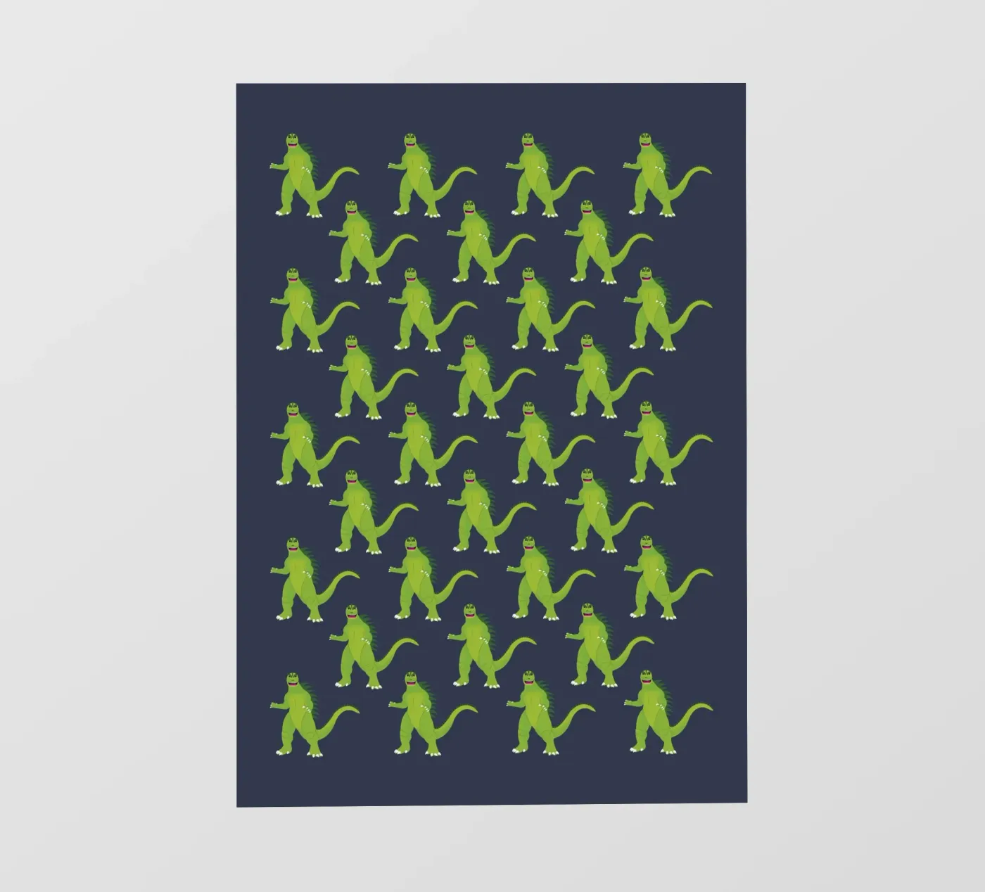 Godzilla Pattern #3 telo in pvc da kathrinmay