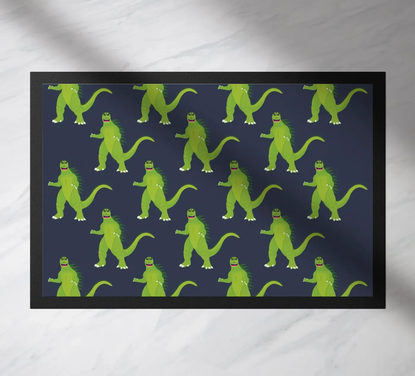 Godzilla Pattern #3 deurmat van kathrinmay