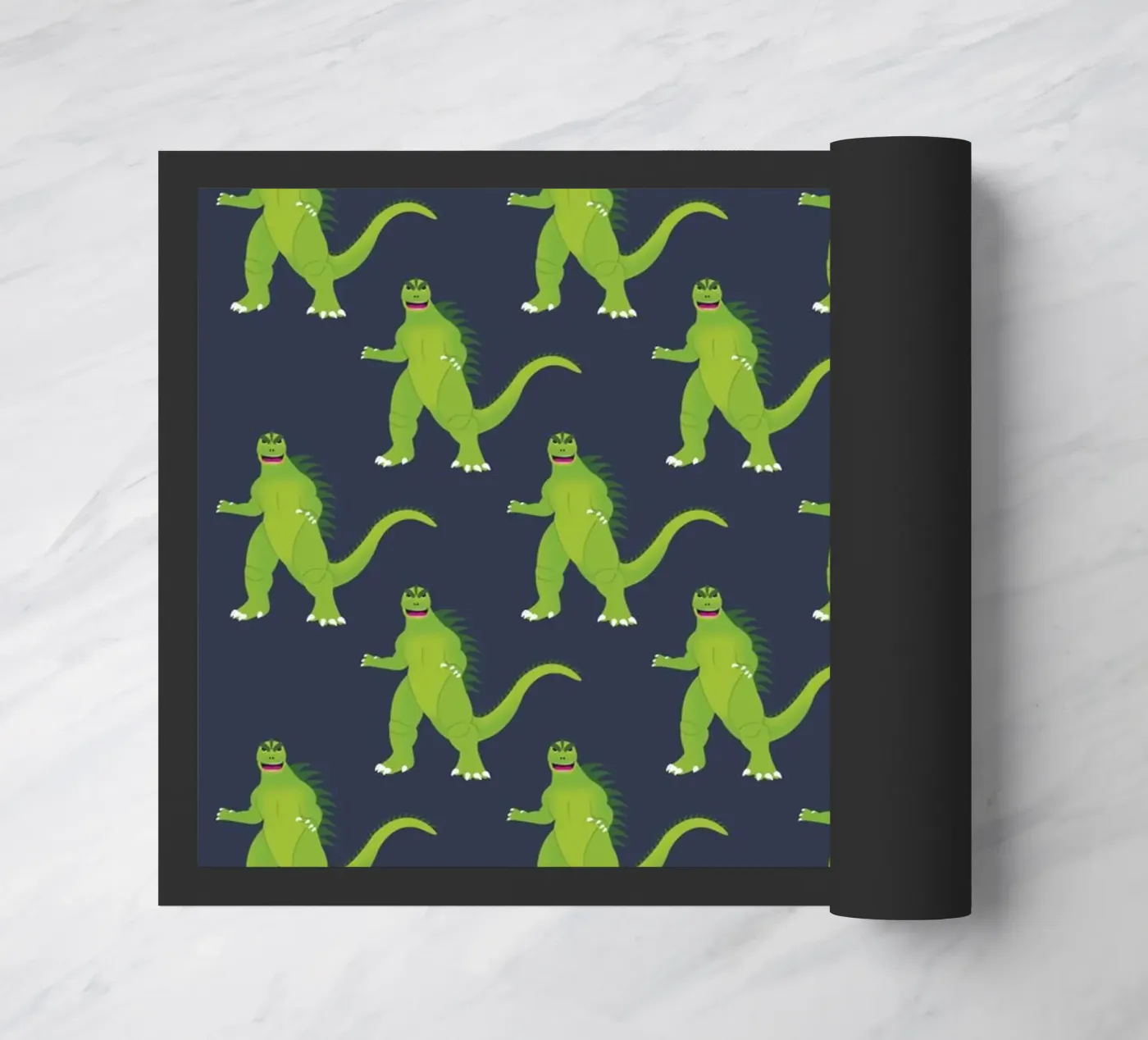 Godzilla Pattern #3 deurmat van kathrinmay