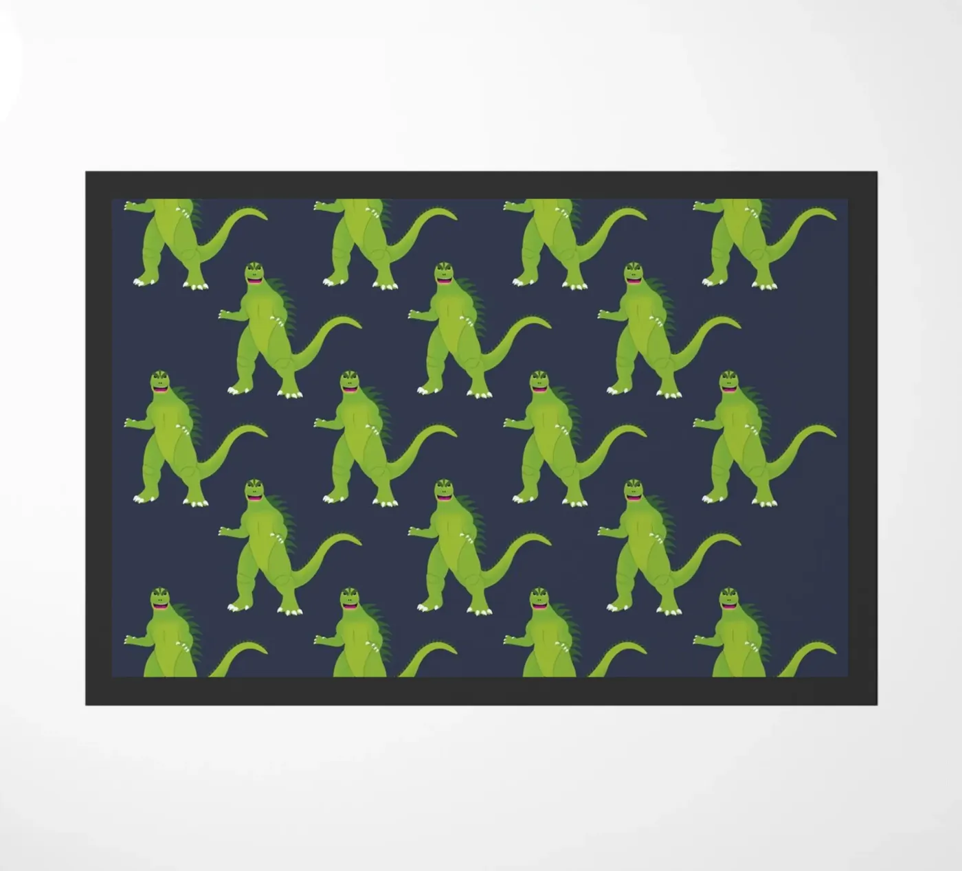 Godzilla Pattern #3 deurmat van kathrinmay