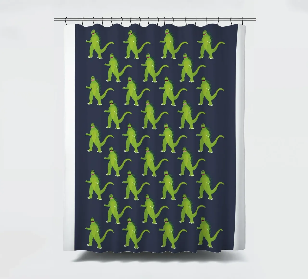 Godzilla Pattern #3 tenda da doccia da kathrinmay