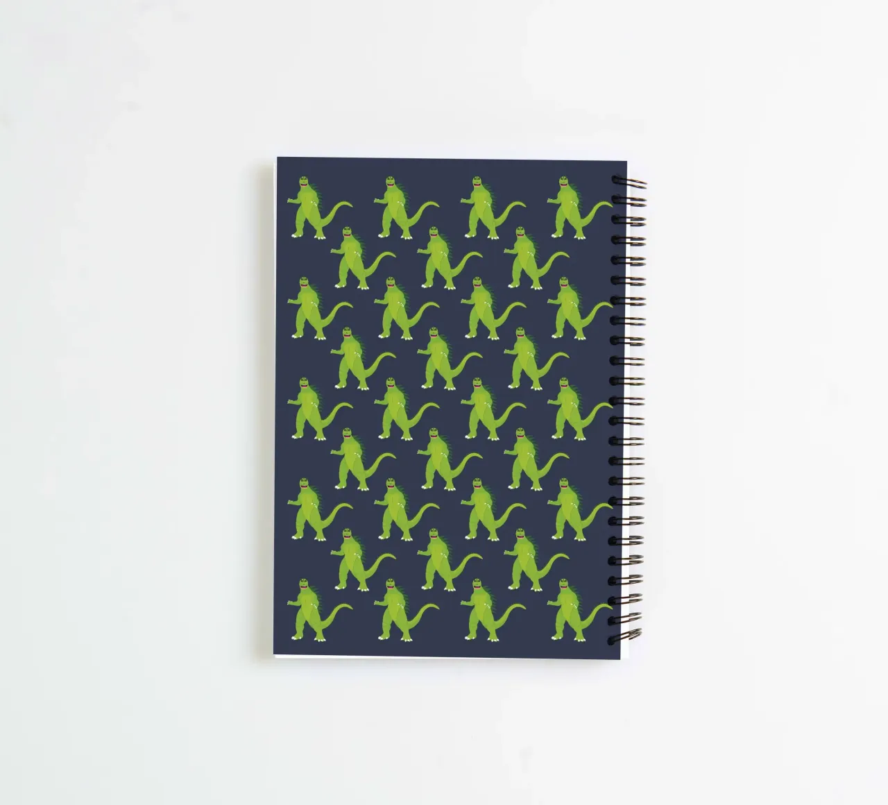 Godzilla Pattern #3 diario ad anelli da kathrinmay