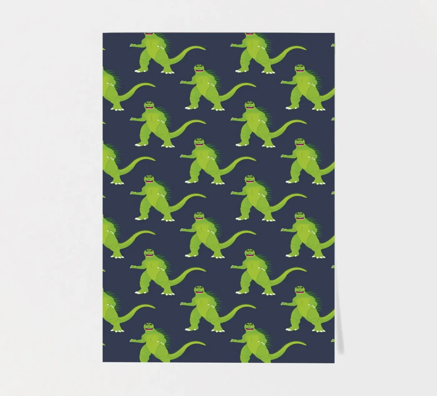 Godzilla Pattern #3 Stickerbogen von kathrinmay