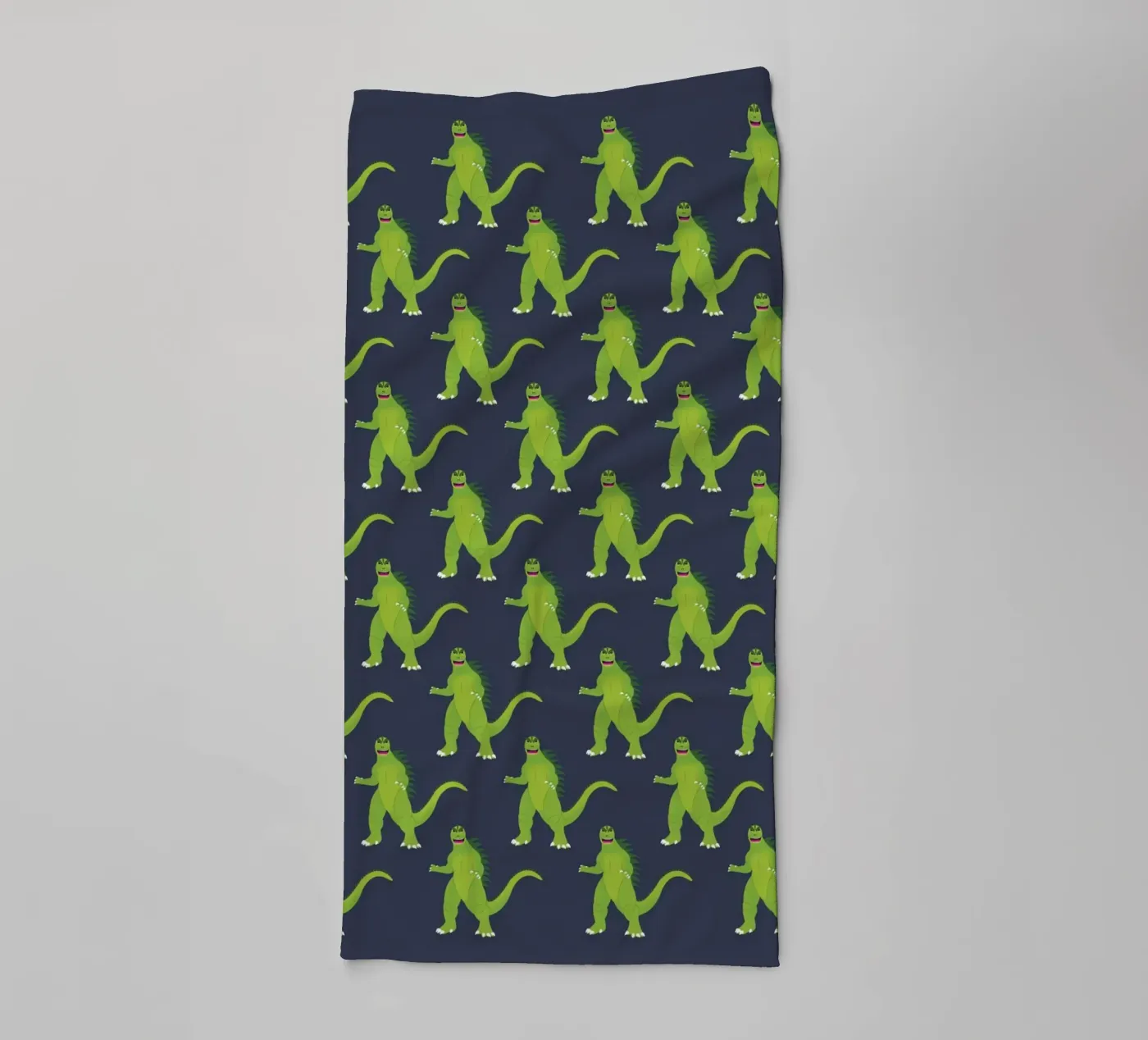 Godzilla Pattern #3 asciugamano da bagno da kathrinmay