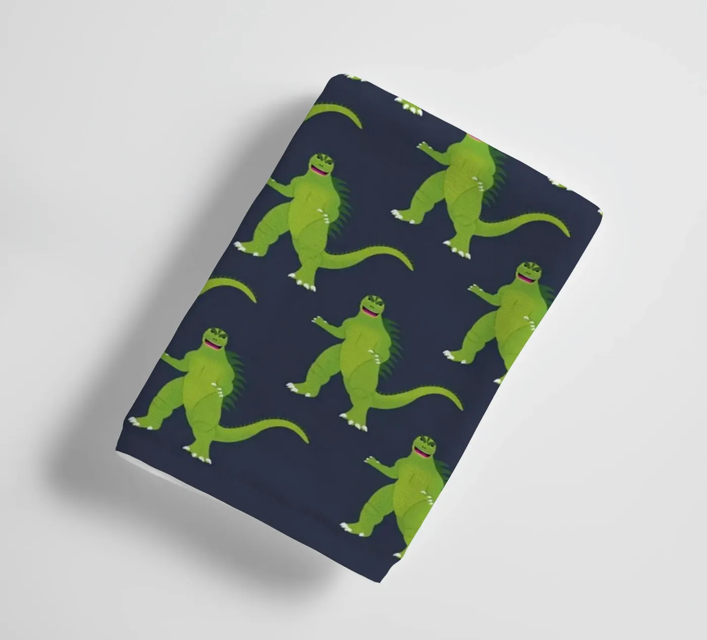 Godzilla Pattern #3 asciugamano da bagno da kathrinmay