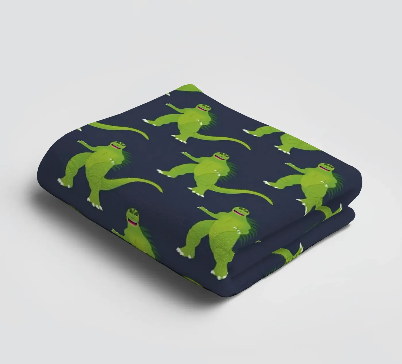 Godzilla Pattern #3 Handtuch von kathrinmay