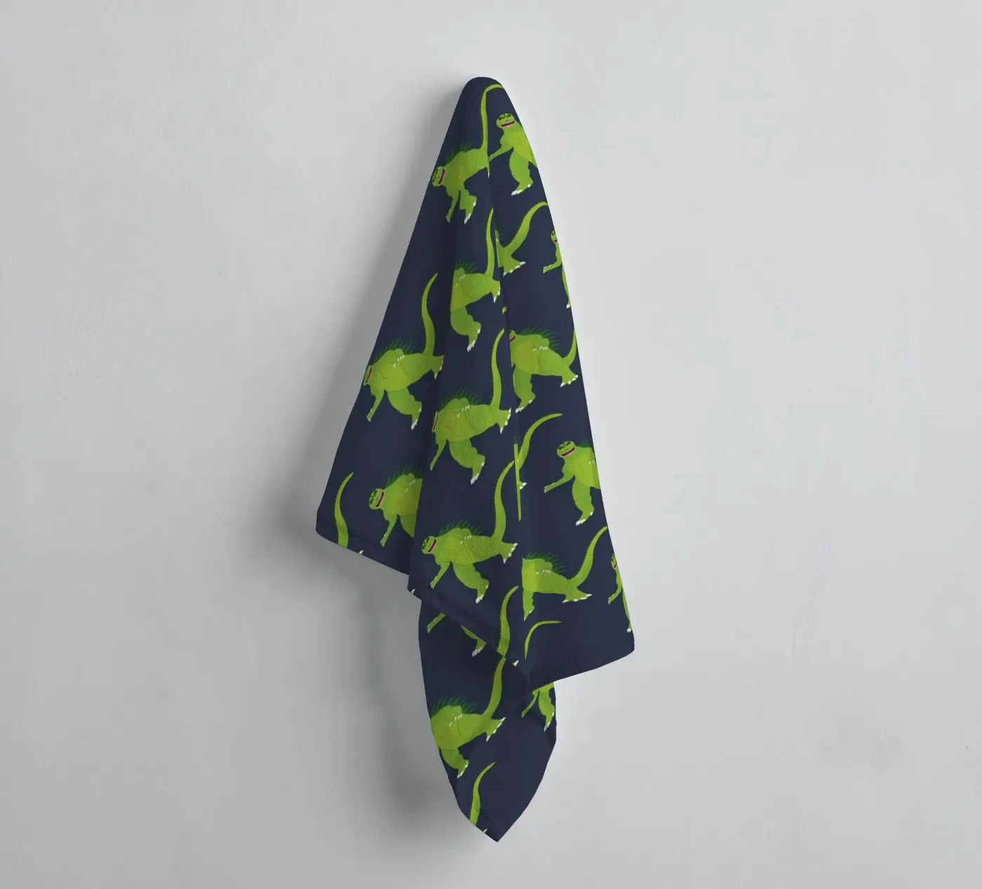 Godzilla Pattern #3 asciugamano da bagno da kathrinmay