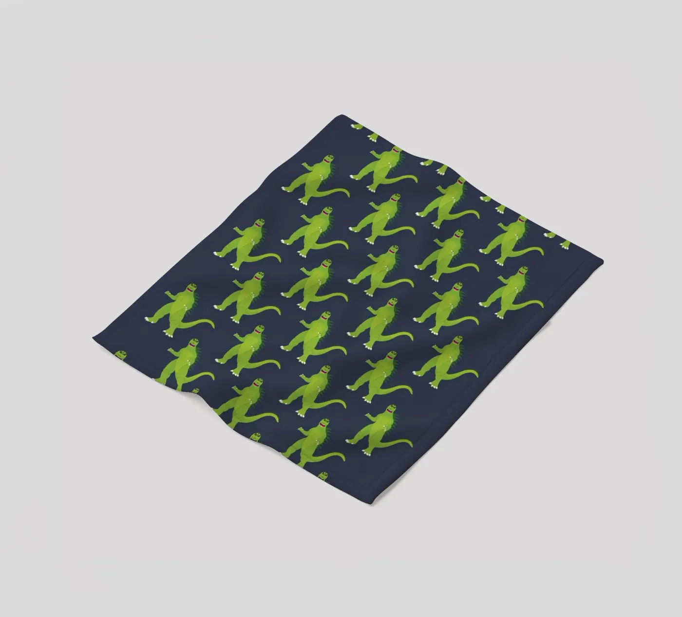 Godzilla Pattern #3 Fleecedecke von kathrinmay