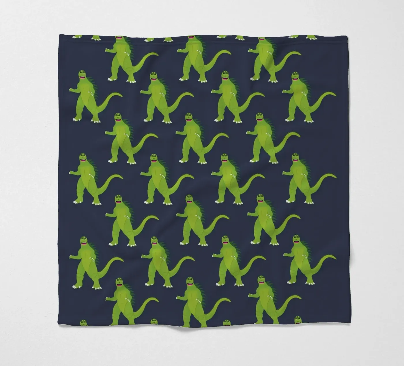Godzilla Pattern #3 Fleecedecke von kathrinmay