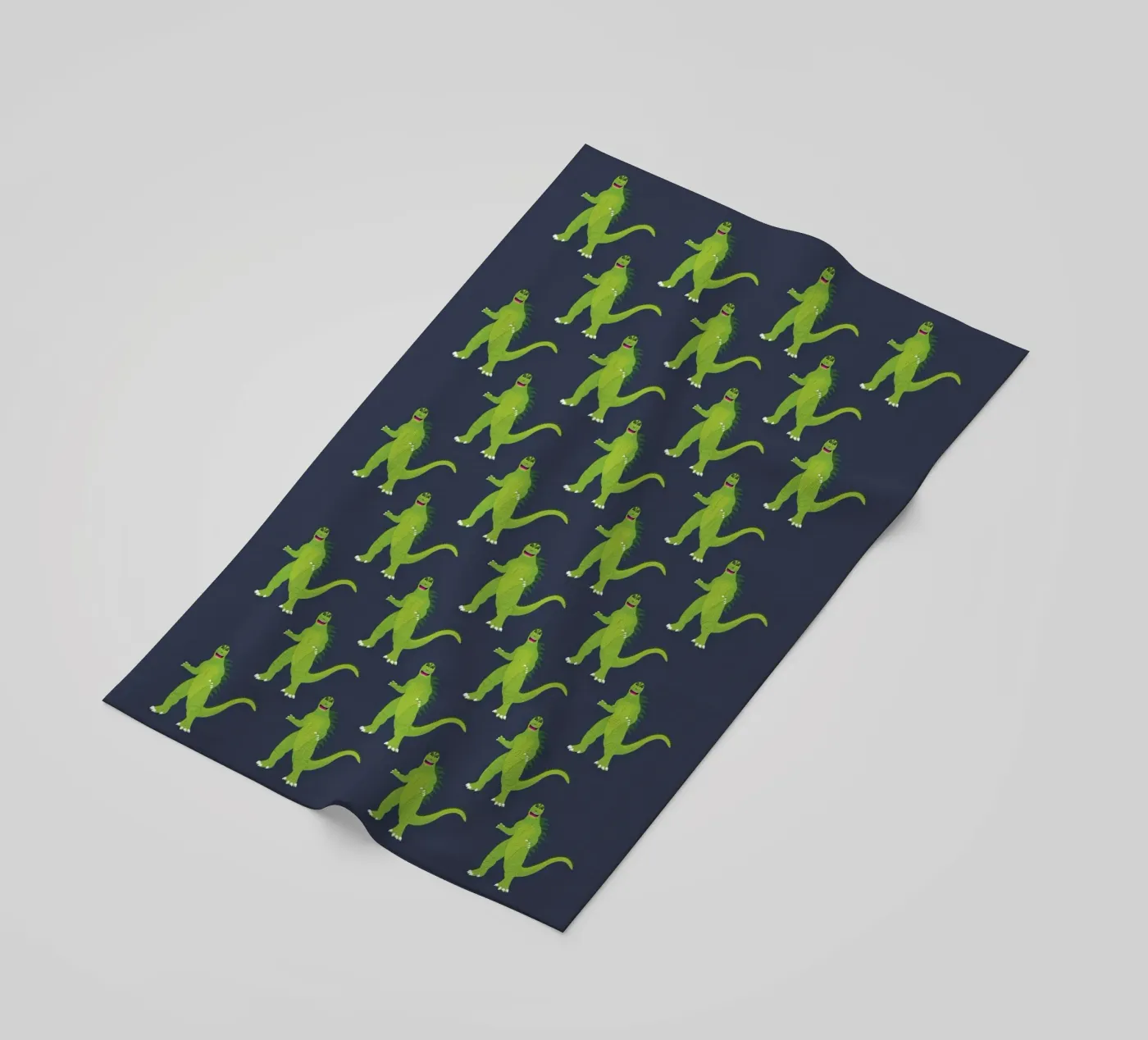 Godzilla Pattern #3 Strandtuch von kathrinmay