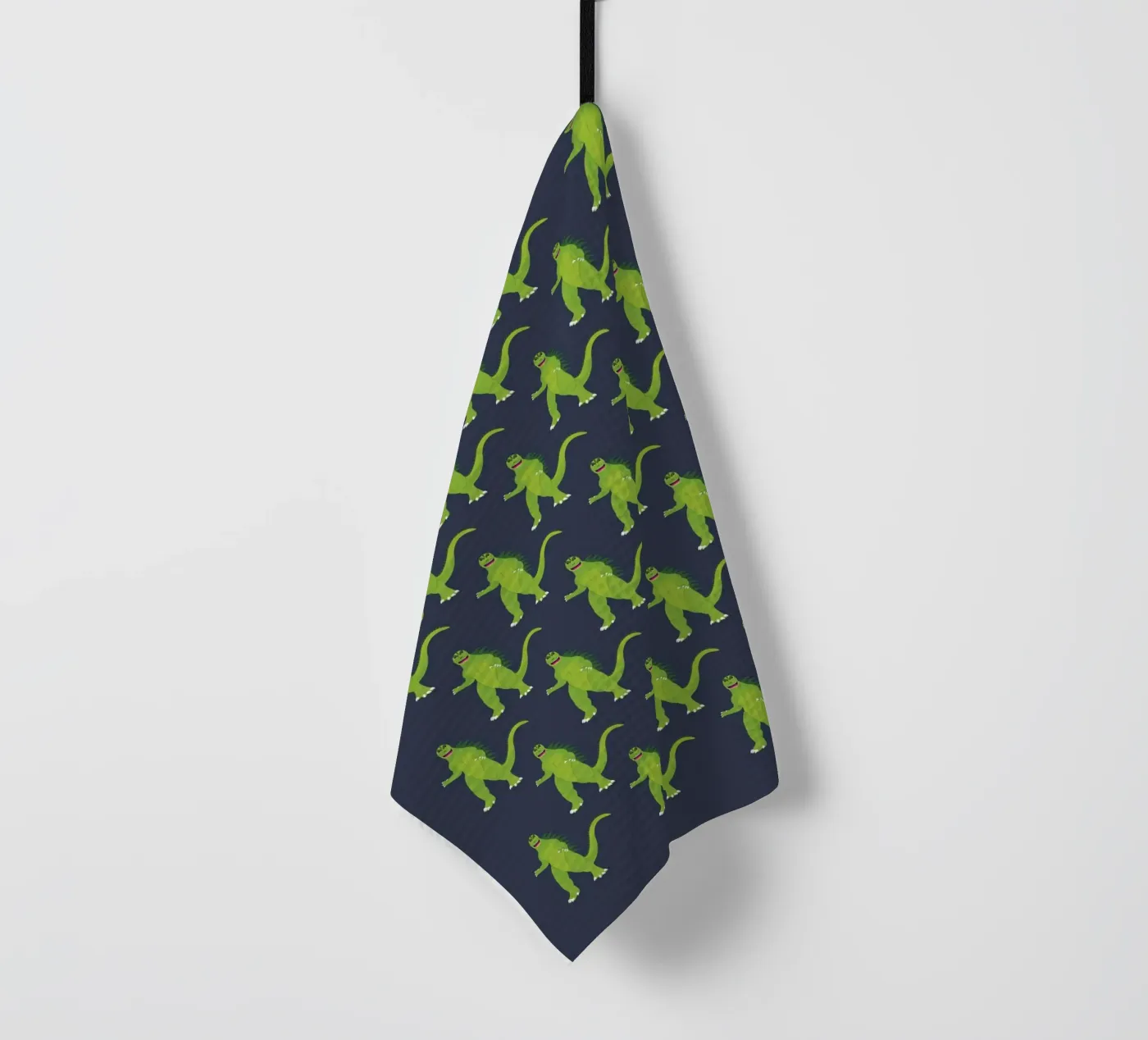 Godzilla Pattern #3 Geschirrtuch von kathrinmay