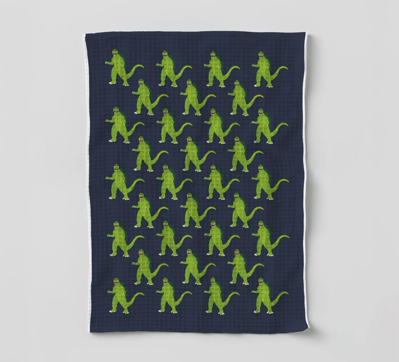 Godzilla Pattern #3 Geschirrtuch von kathrinmay