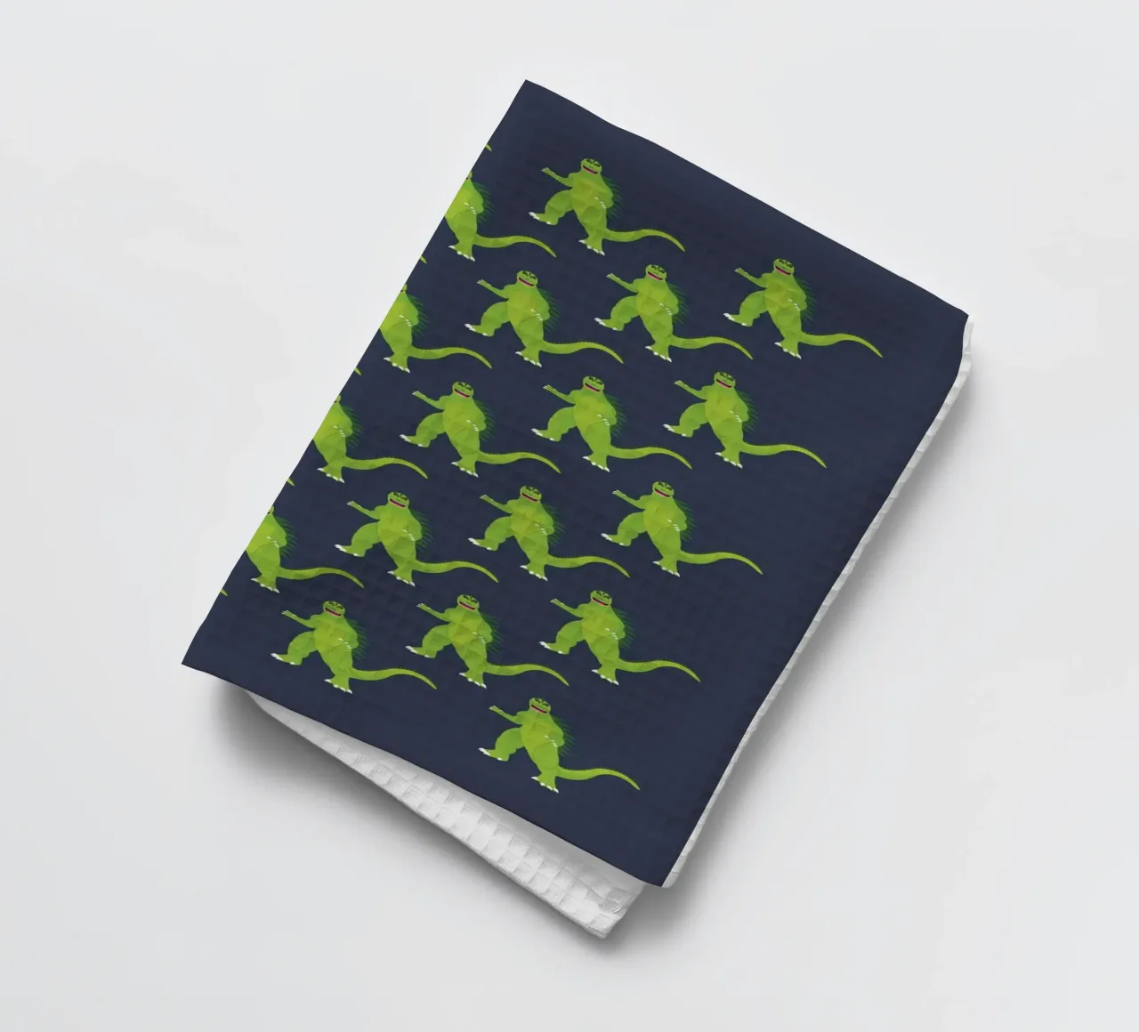 Godzilla Pattern #3 canovaccio da cucina da kathrinmay