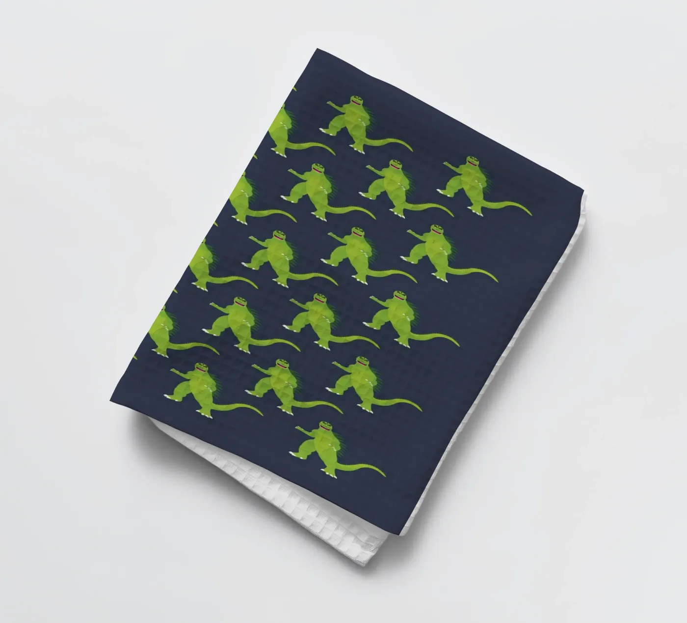 Godzilla Pattern #3 Geschirrtuch von kathrinmay